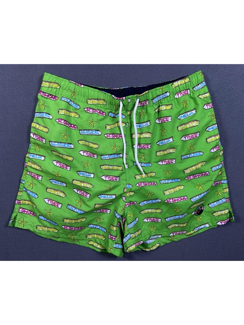 Southern Proper Men's Lined Swim Trucks M 30-32 Georgia Islands Tybee St. Simons